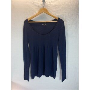 Vince Blue Wool Cashmere Blend Sweater‎ Pullover Top S Navy